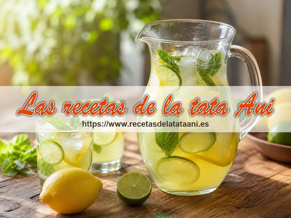 Fotografía ilustrativa de Limonada americana