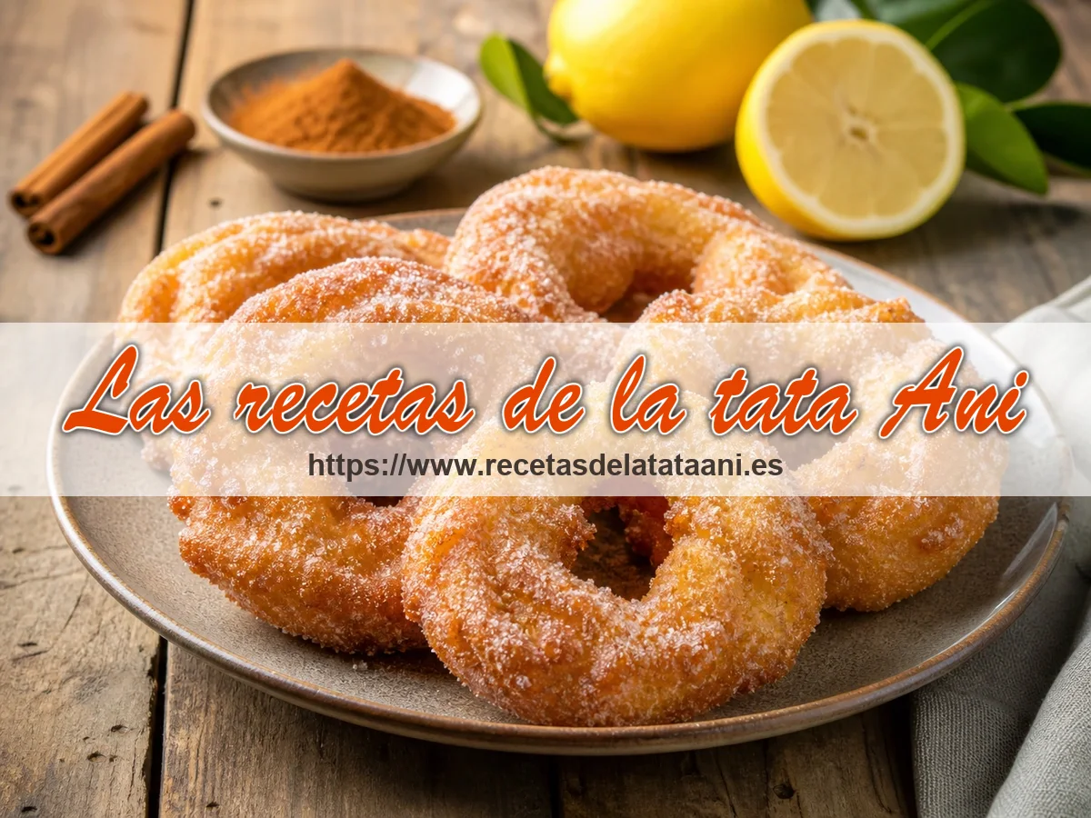 Fotografía ilustrativa de Roscos fritos