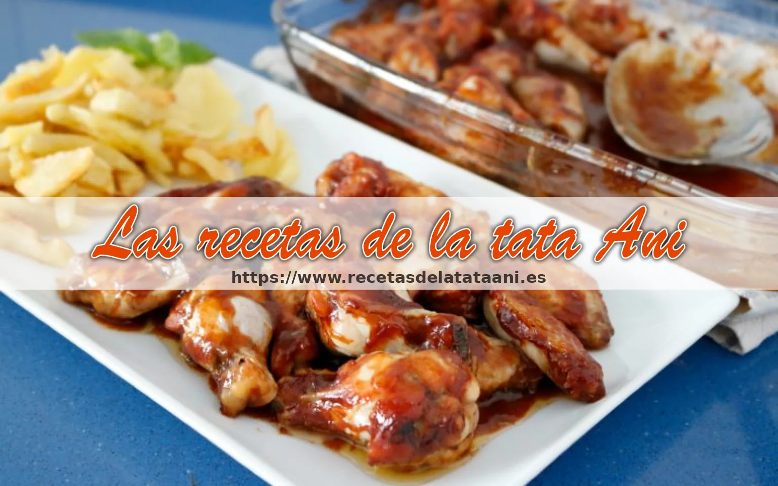 Alitas de pollo a la barbacoa- ultrapro-tupperware