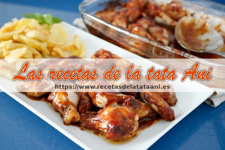 Alitas de pollo a la barbacoa- ultrapro-tupperware