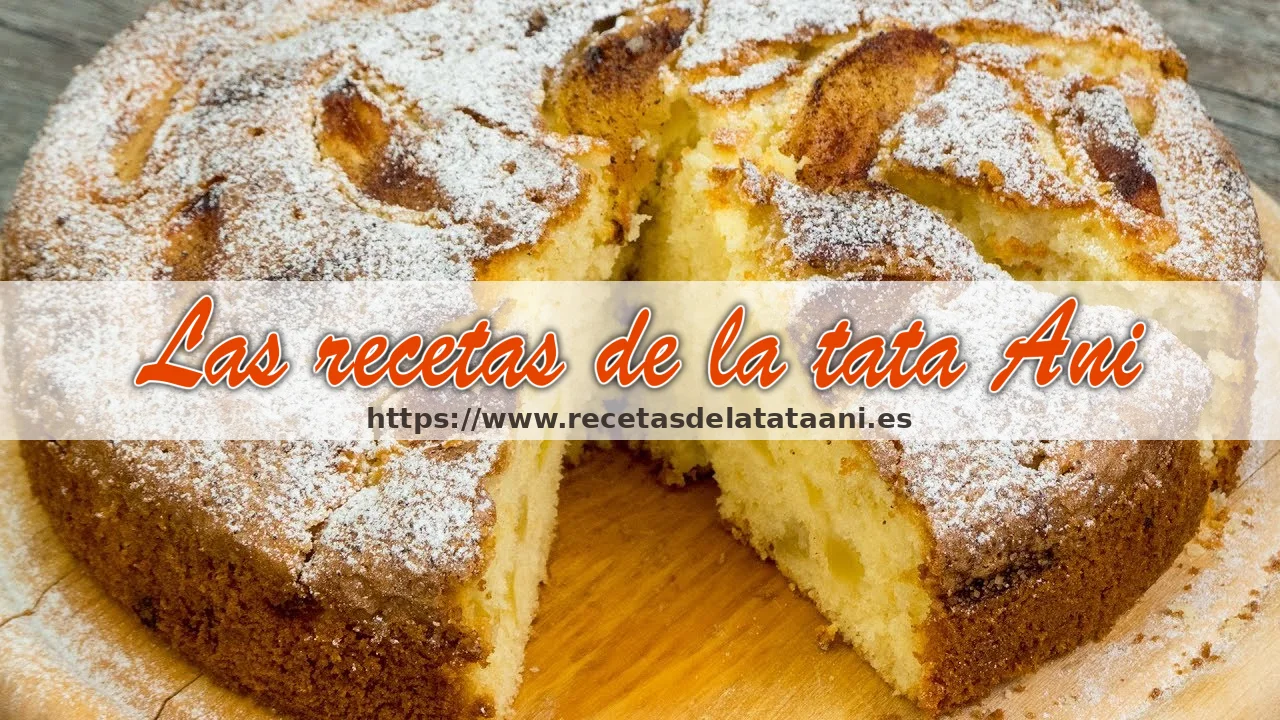 Bizcocho de manzanas y huevos