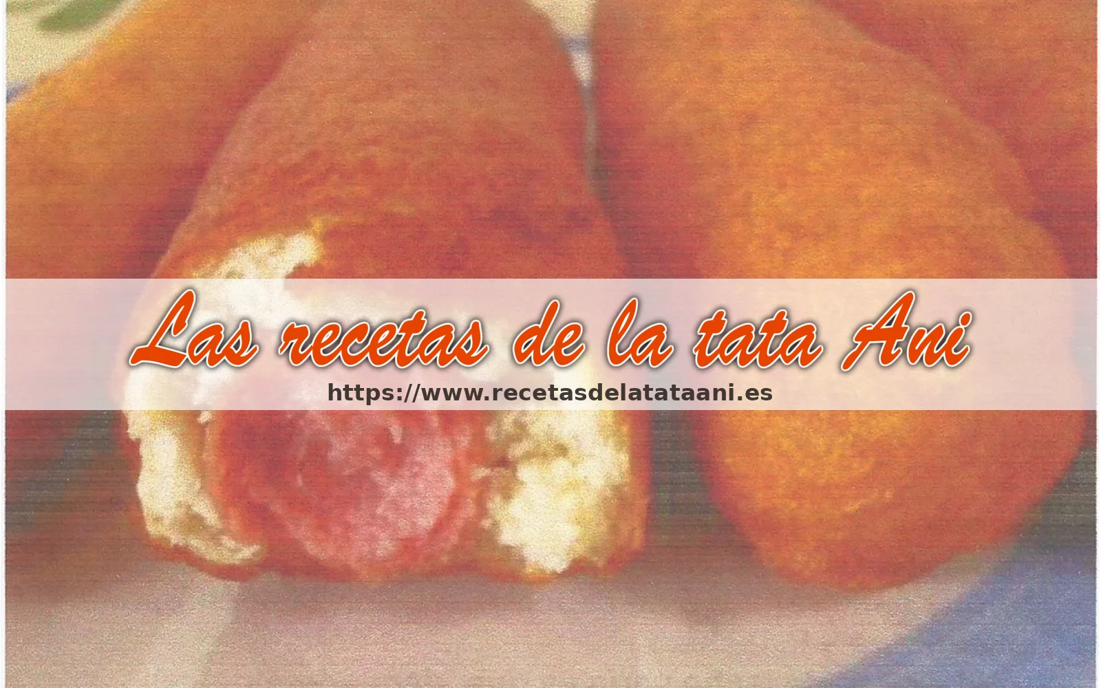 Banderillas de salchicha o corndogs