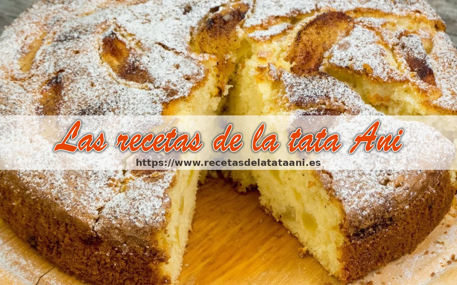 Bizcocho de manzanas y huevos